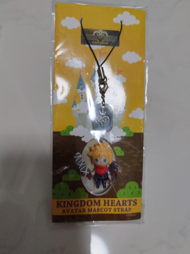 Kingdom Hearts Cloud Strife Avatar Phone Charm