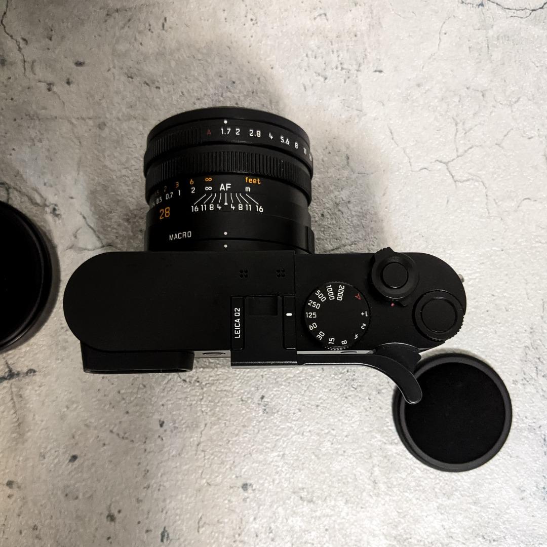 Leica Q2 (連thumb grip, filter), 攝影器材, 相機 Carousell