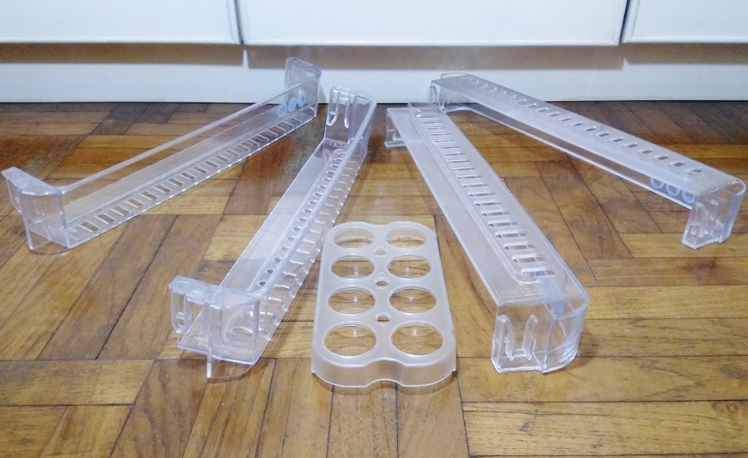 LG Fridge Freezer Door Shelves, Excellent Clean Condition, TV & Home