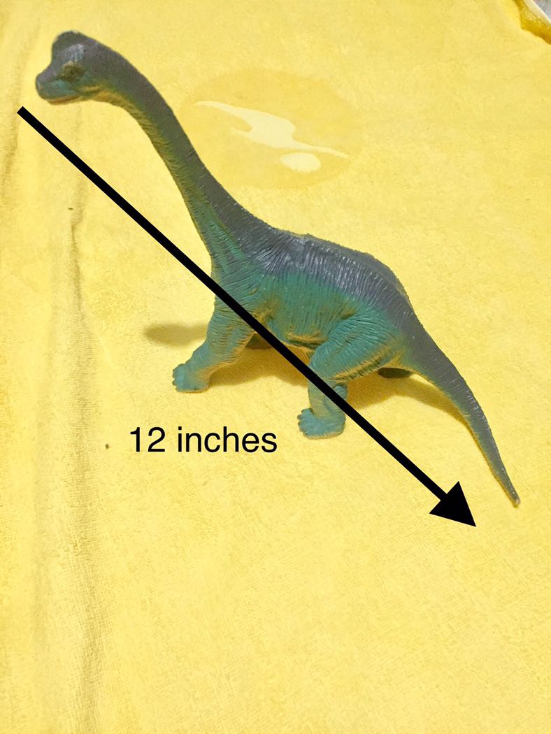 Long neck dinosaur, Hobbies & Toys, Toys & Games on Carousell