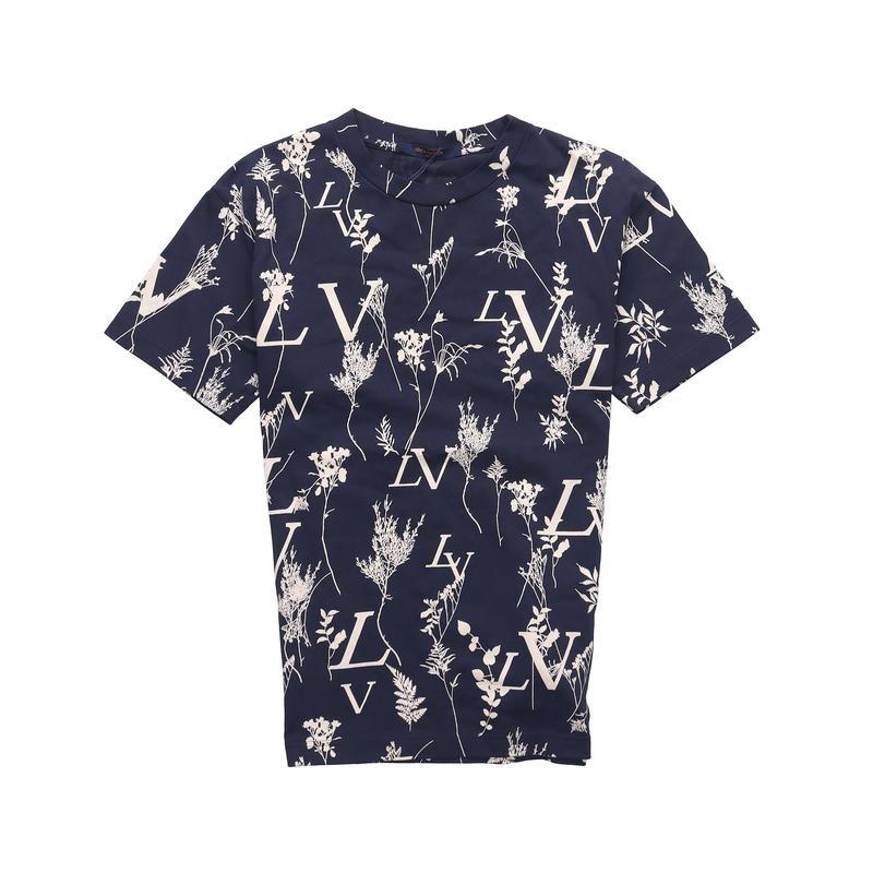 LOUIS VUITTON Leaf Discharge T-shirt, Men's Fashion, Tops & Sets