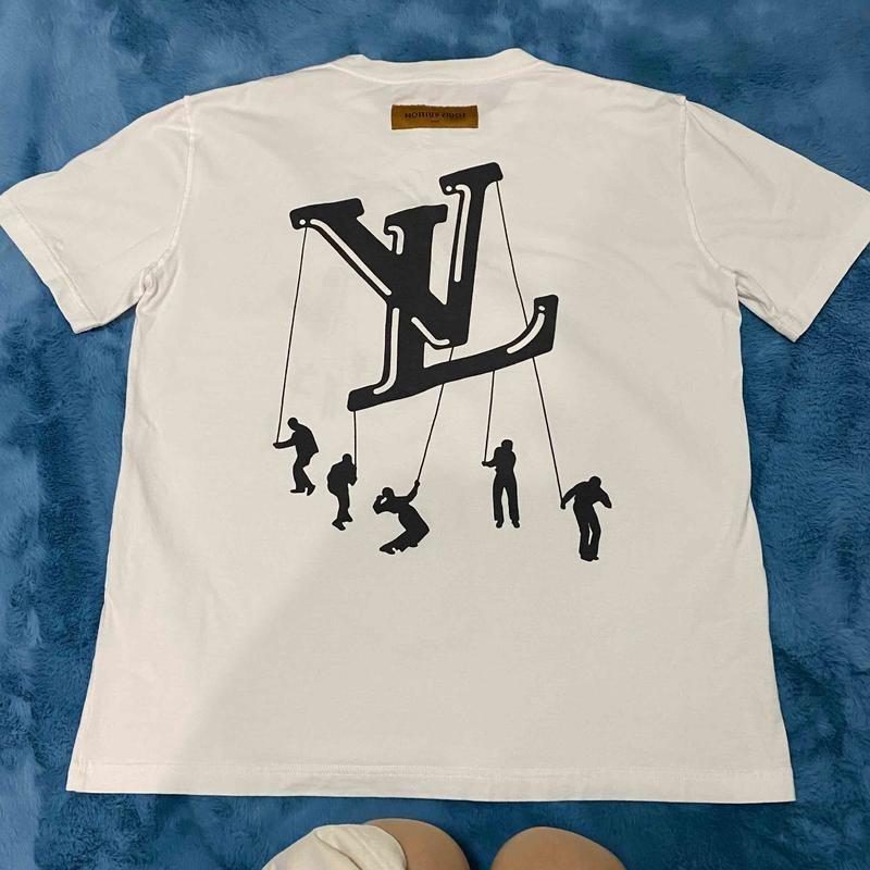 Louis Vuitton Oui Vuitton V 21 Paratrooper Print Puover White for