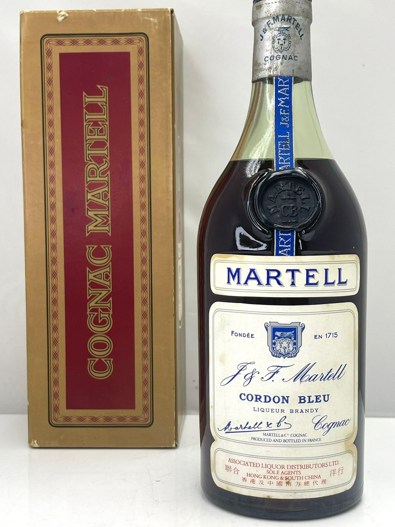 Martell Cognac Cordon Bleu 700ml 舊裝藍帶馬爹利紅太陽干邑聯合代理