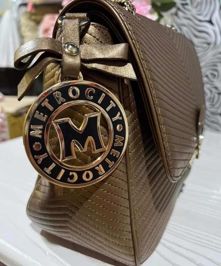 Metrocity double flap bag, Luxury, Bags & Wallets on Carousell
