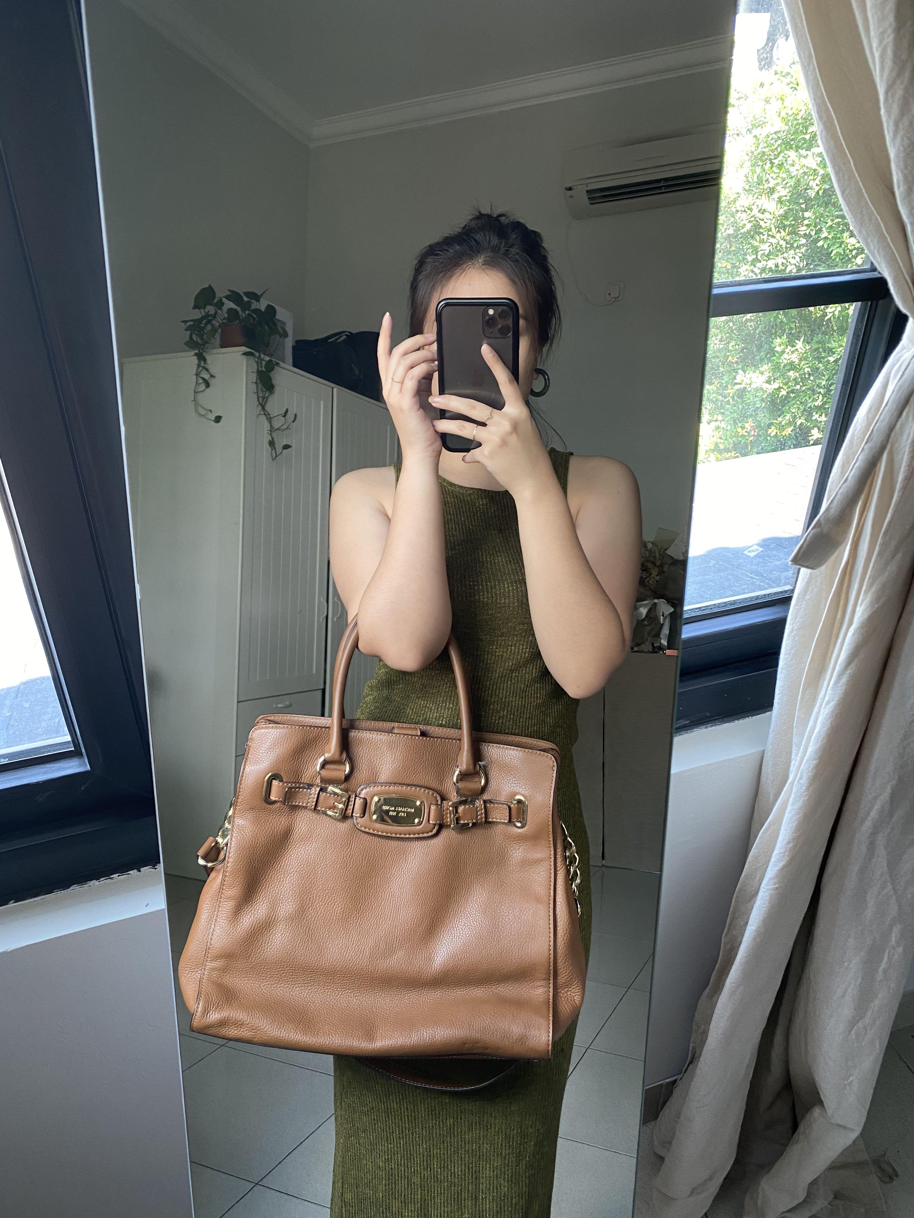 Michael kors hamilton cognac hotsell