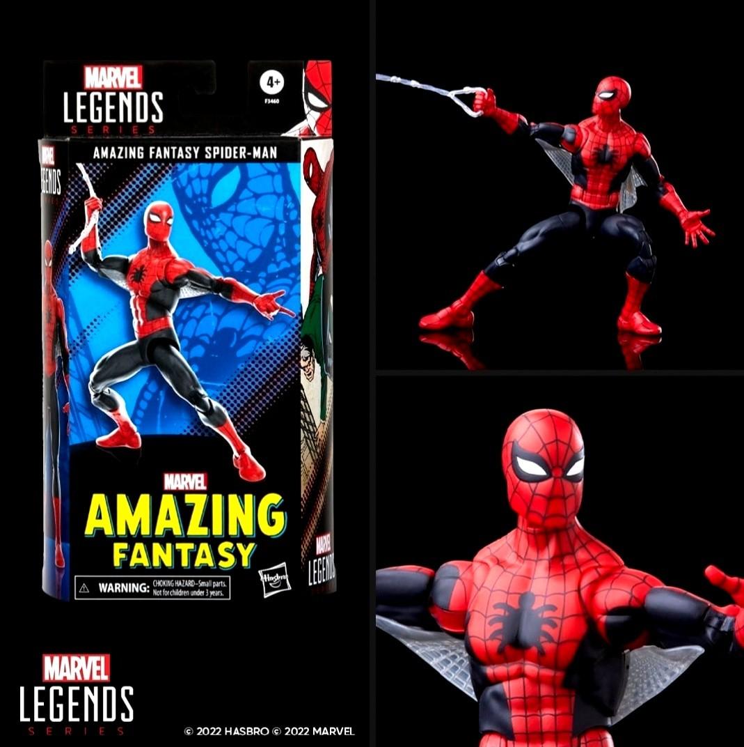 Spider-Man Marvel Legends 60th Anniversary Amazing Fantasy Spider