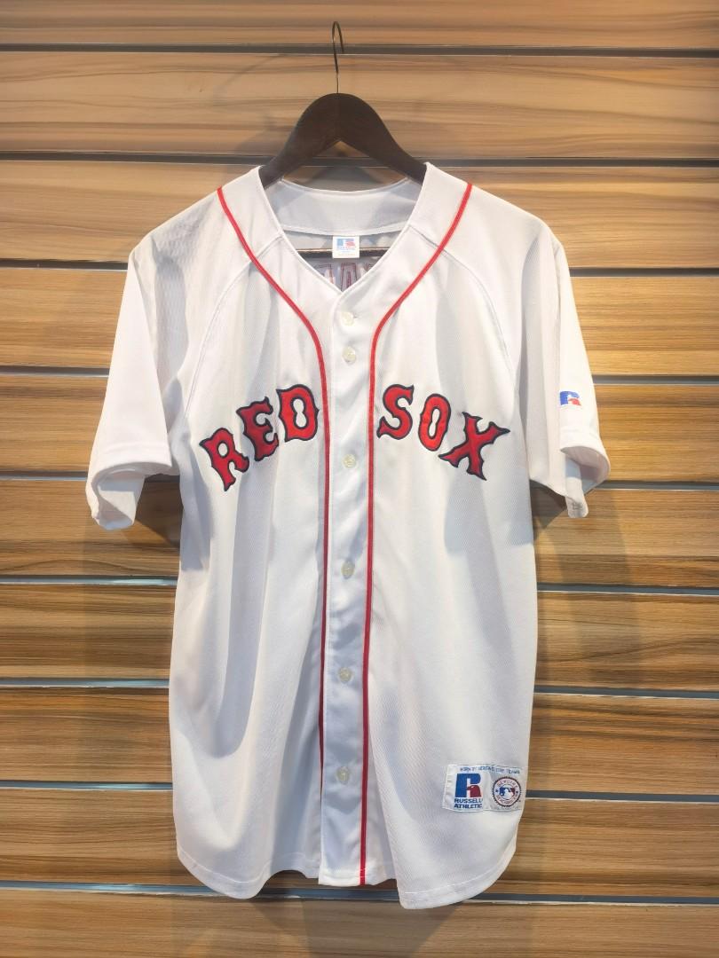 Red Sox 90's Vintage Baseball Jersey by Majestic Made in USA