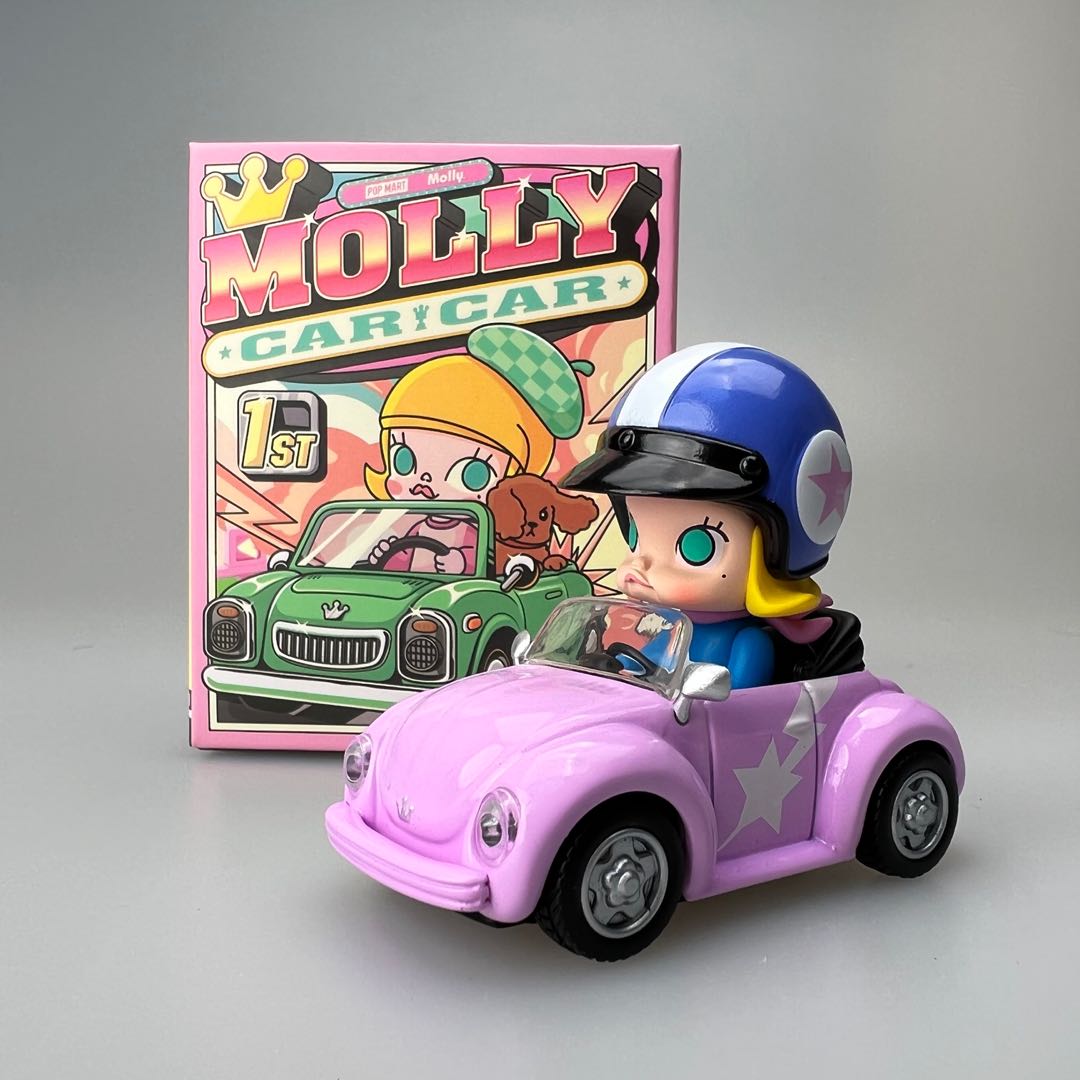 その他 popmart molly car Molly Car Car Blind Box Series by POP MART - Mindzai Toy Shop