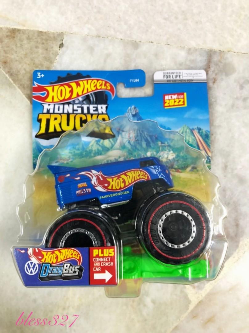 Monster Trucks Volkswagen VW Drag Bus Hot Wheels (Treasure Hunt