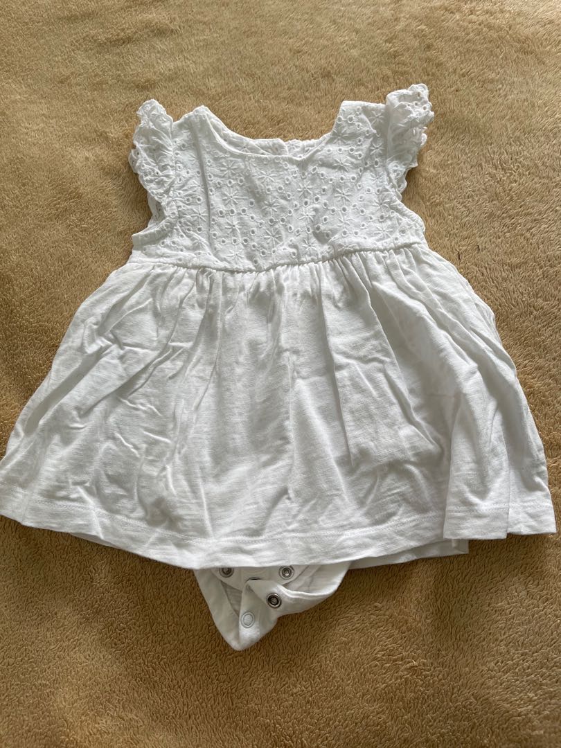 Mothercare white dress discount