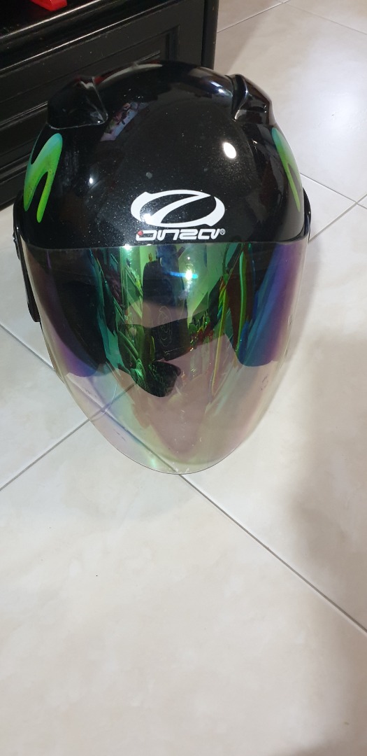 Movistar helmet, Motorcycles, Motorcycle Accessories on Carousell