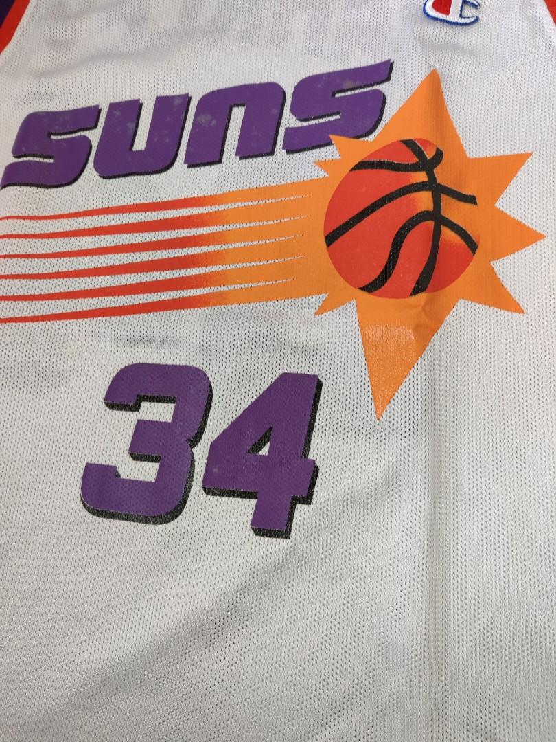 Vtg Phoenix Suns Charles Barkley Champion NBA Practice -  Sweden