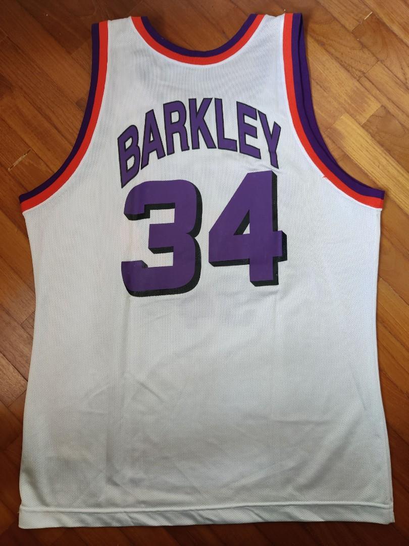 Phoenix Suns Charles Barkley Vintage Champion NBA Jersey S 