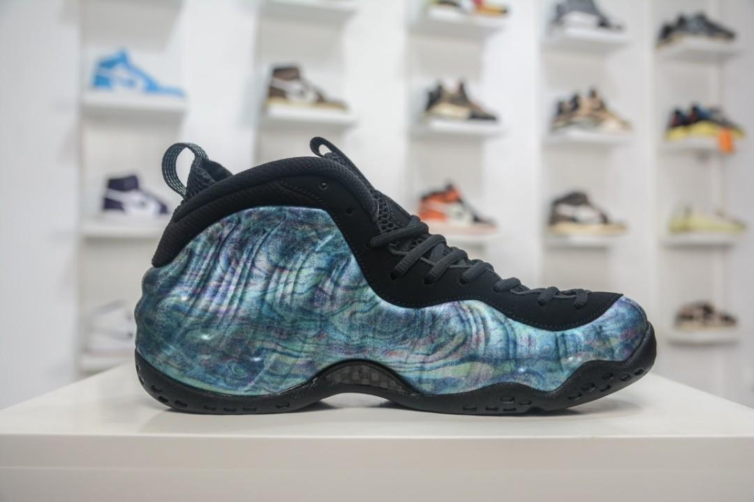 Nike foamposite 1 top premium abalone men's shoe