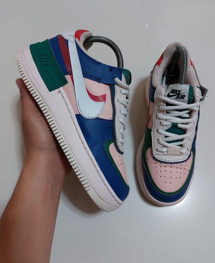 Nike AIR FORCE1 モスグリーン 24.5