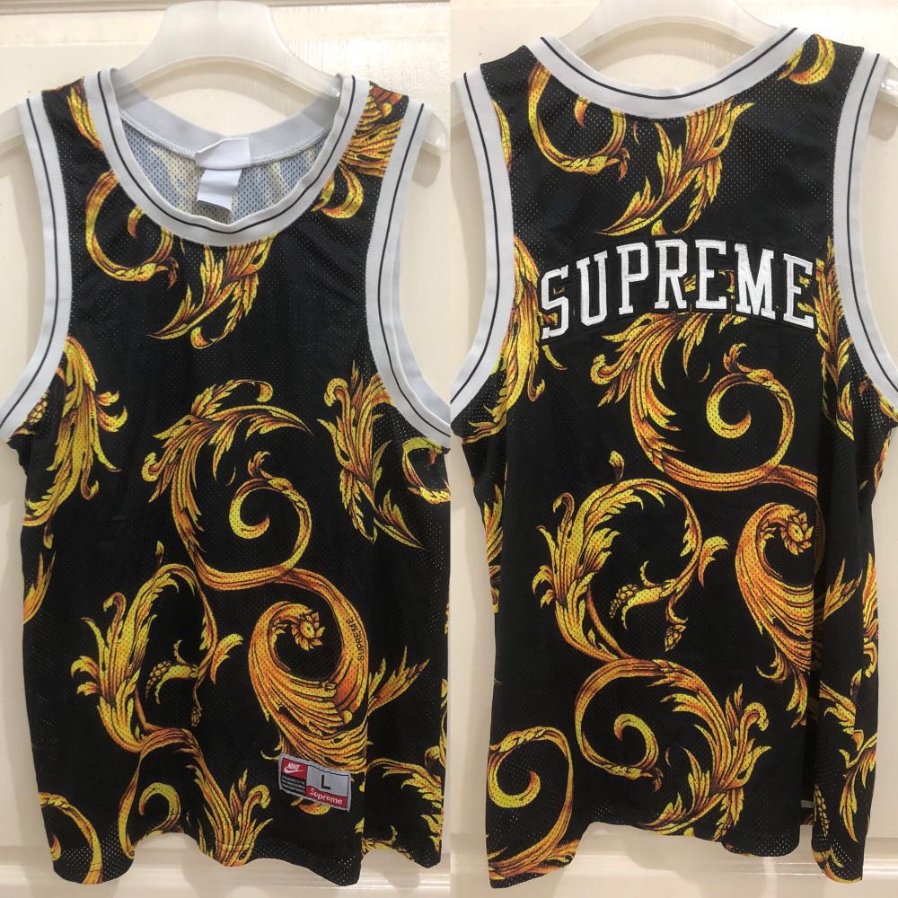 Supreme x best sale nike basketball jersey