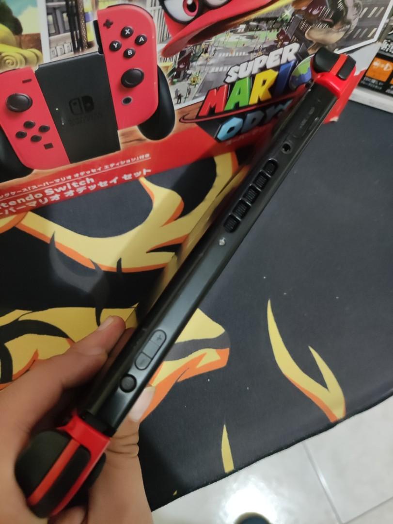 Nintendo Switch V1 Jailbreak 128GB Super Mario Odyssey, Video Gaming