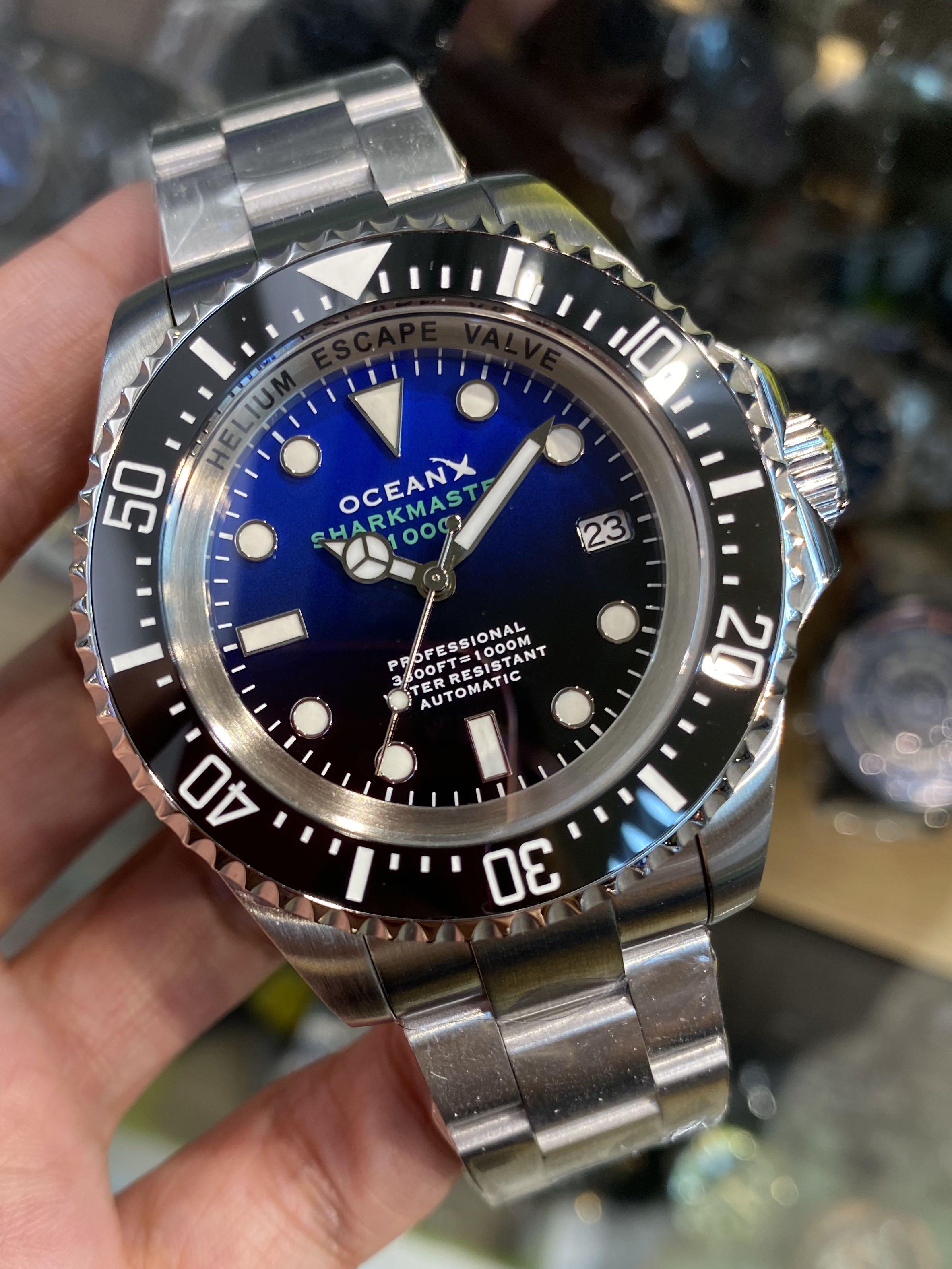 Ocean x sharkmaster 1000 sms1012 on sale