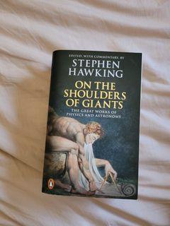 On The Shoulders of Giants by Stephen Hawking - new, unread and excellent condition