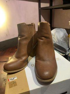 (REPRICED) Original Call It Spring Brown heel boots