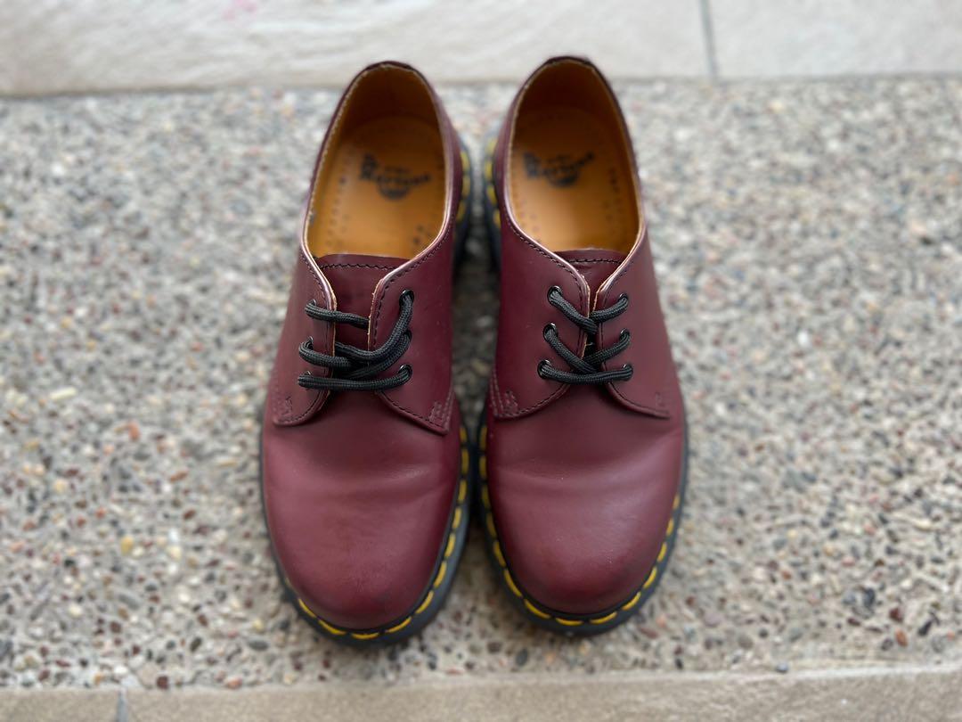 ORIGINAL DR MARTENS 1461 59 OX BLOOD UNISEX SIZE UK 3 US 5 EU 35