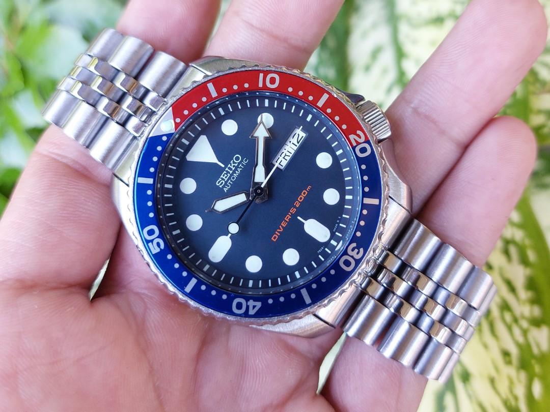 Original Pre-owned Seiko SKX009K Blue Dialed Automatic Diver's Watch, Men's  Fashion, Watches & Accessories, Watches on Carousell