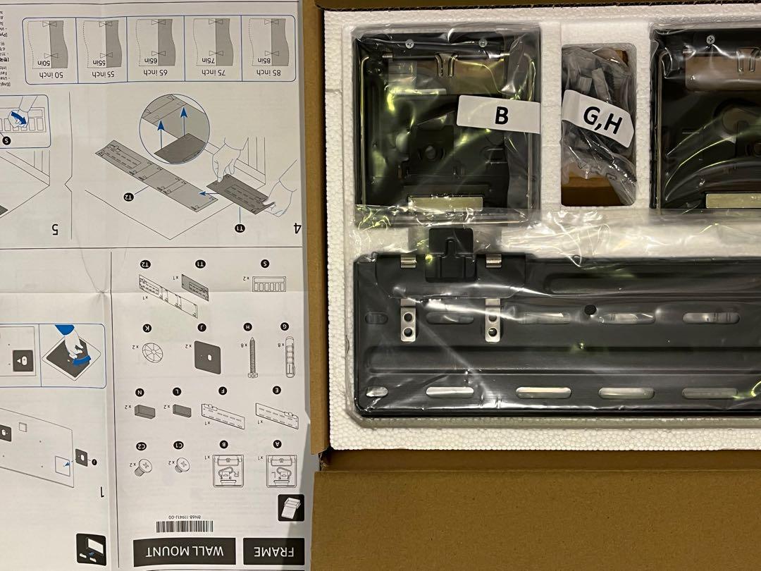 Original Samsung The Frame tv wall mount, TV & Home Appliances, TV