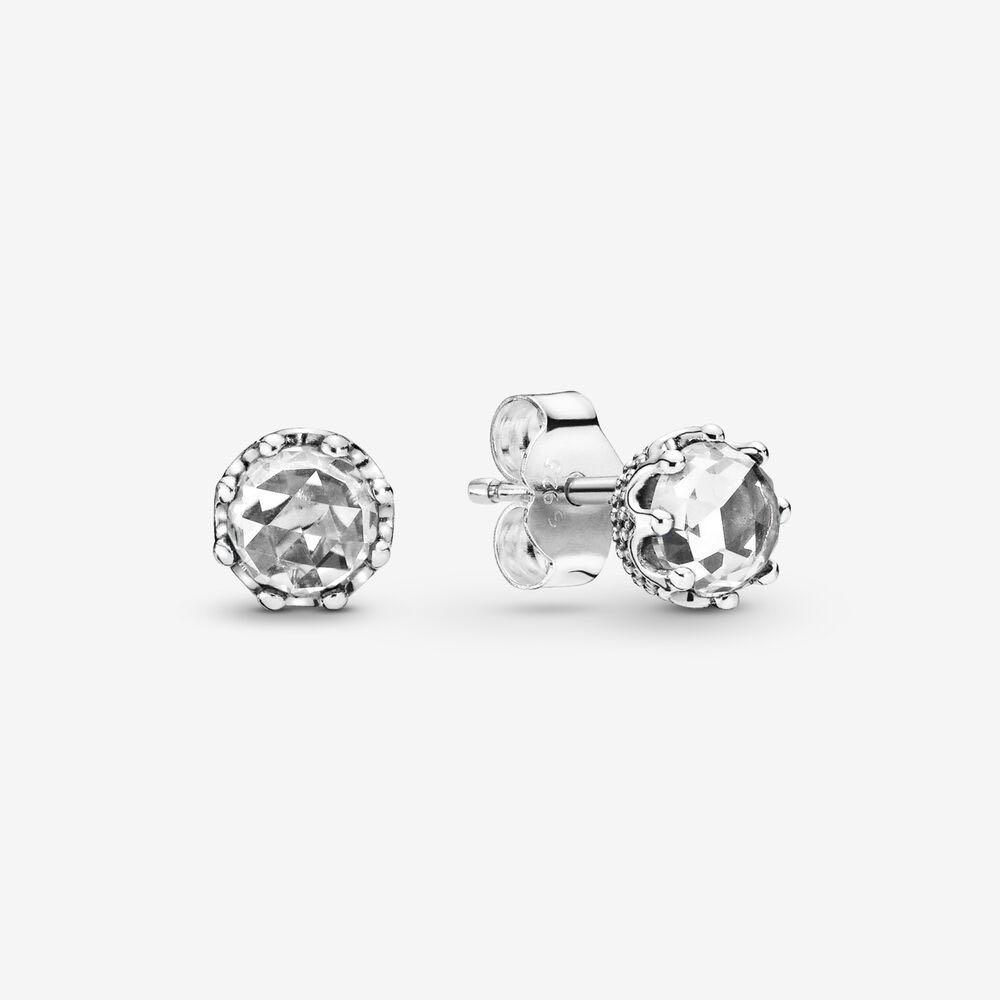 Gold stud sales earrings pandora