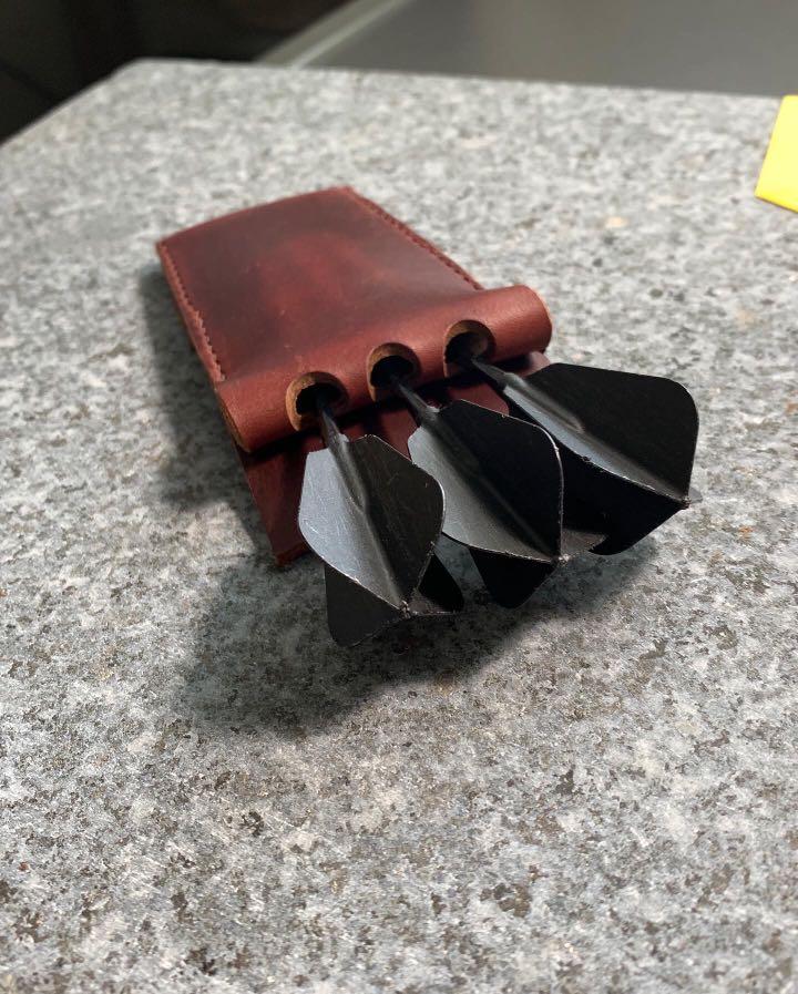 Personalised Darts Pouch, Hobbies & Toys, Stationery & Craft, Handmade