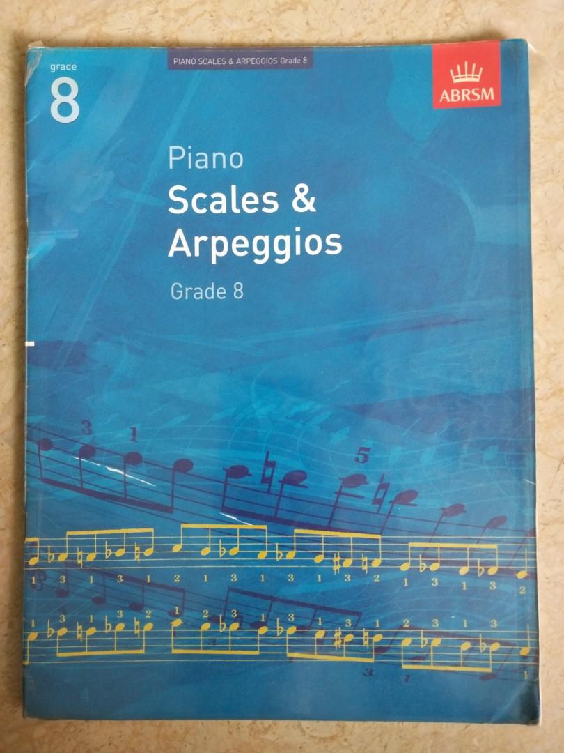 ABRSM Piano Scales and Arpeggios, Hobbies & Toys, Music & Media, Music