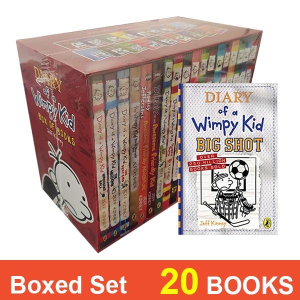 Diary of Wimpy kid 19 books, Hobbies & Toys, Books & Magazines, Children's  Books on Carousell