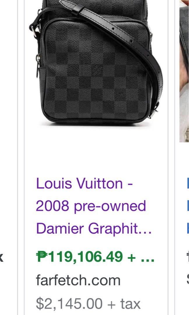 Louis Vuitton Damier Graphite Rem QJB16N3KKB076