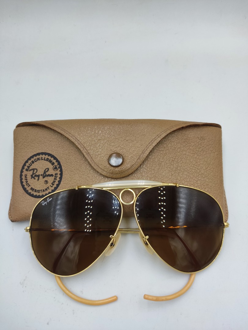Rayban shooter 12kgf frame with b15 lens, Men's Fashion, Watches ...