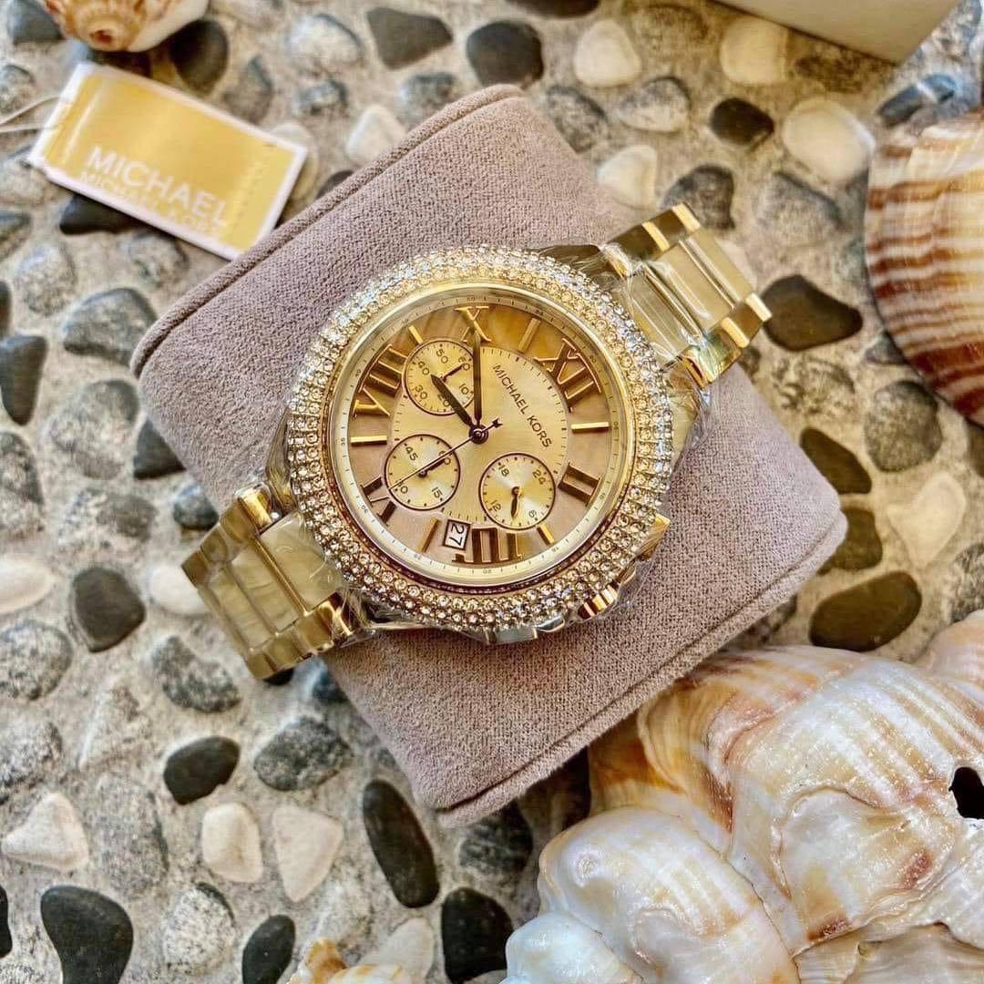 READY STOCK ORIGINAL MICHAEL KORS OVERSIZED CAMILLE YELLOW