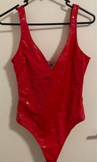 Red Tigermist bodysuit