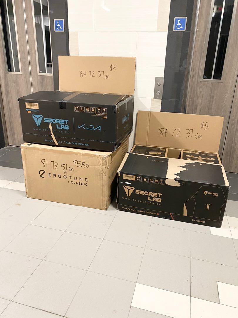 Refrigerator fridge washing machine carton boxes parcel small articles