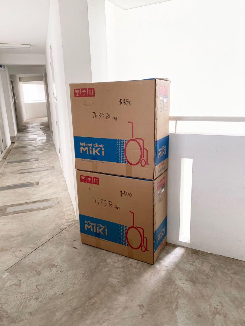 Refrigerator fridge washing machine carton boxes parcel small articles