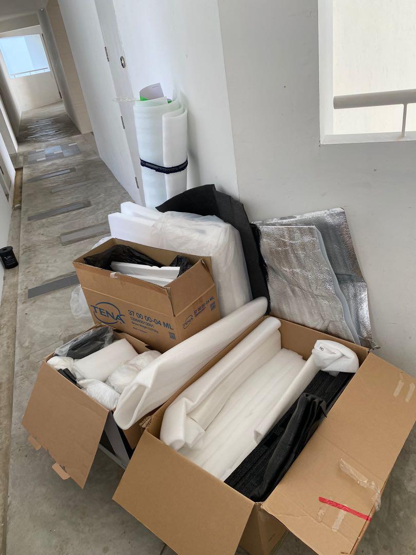 Refrigerator fridge washing machine carton boxes parcel small articles