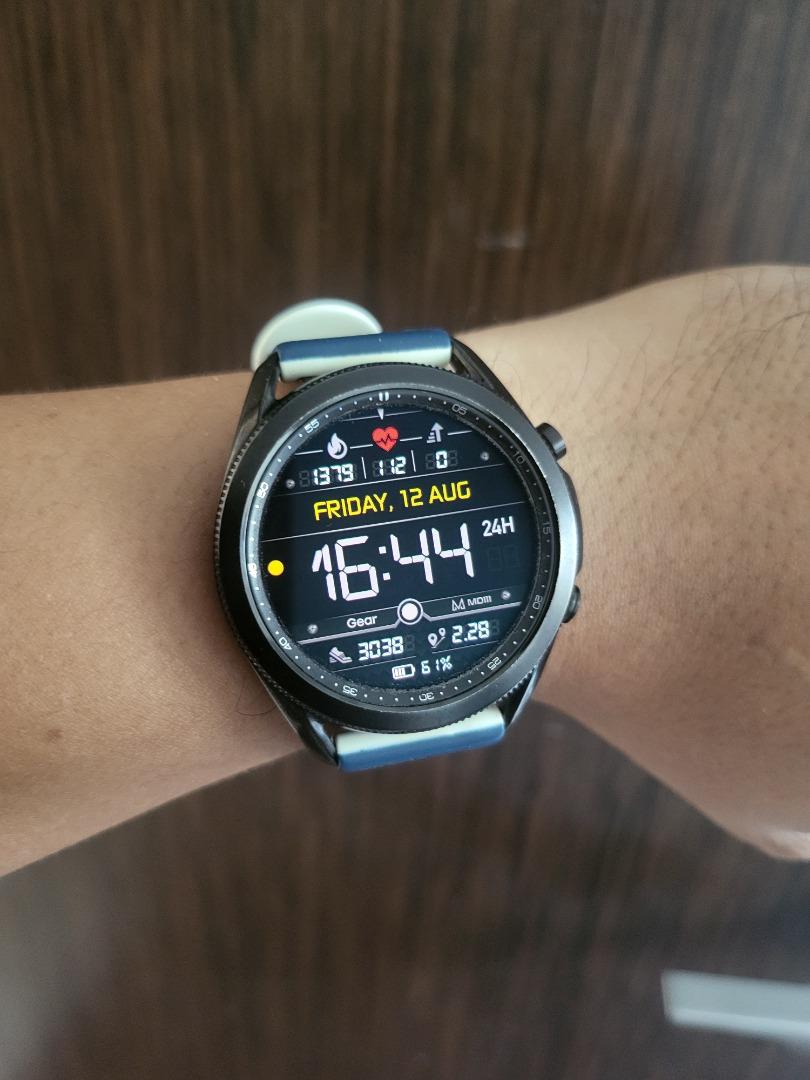 Samsung Galaxy Watch 3 45mm Bluetooth Straps Mobile Phones Gadgets Wearables Smart Watches On Carousell
