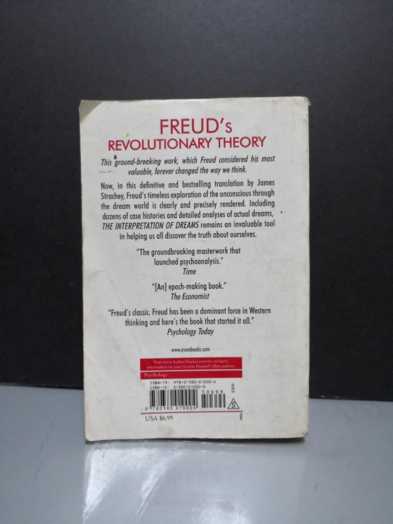 Sigmund Freud The Interpretation of Dreams, Hobbies & Toys, Books & Magazines, Storybooks on