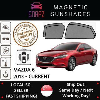 SNAPZ Mazda 6 Magnetic Carshades