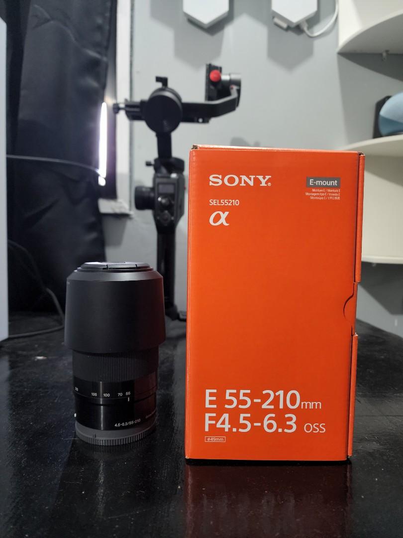 Sony E 55210mm f4.56.3 OSS, Photography, Lens & Kits on Carousell