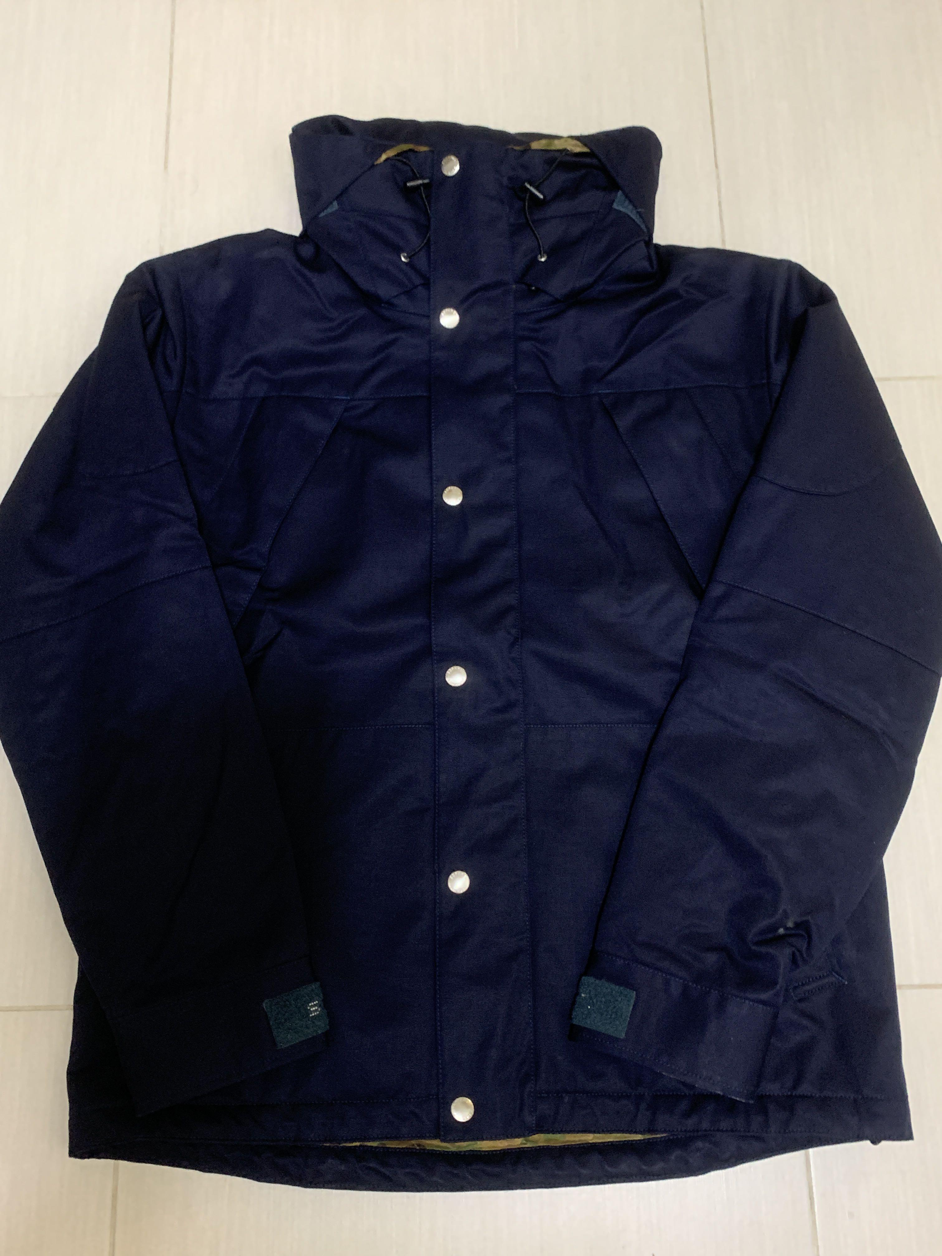 SOPHNET. LONG MOUNTAIN PARKA BLACK/XL-