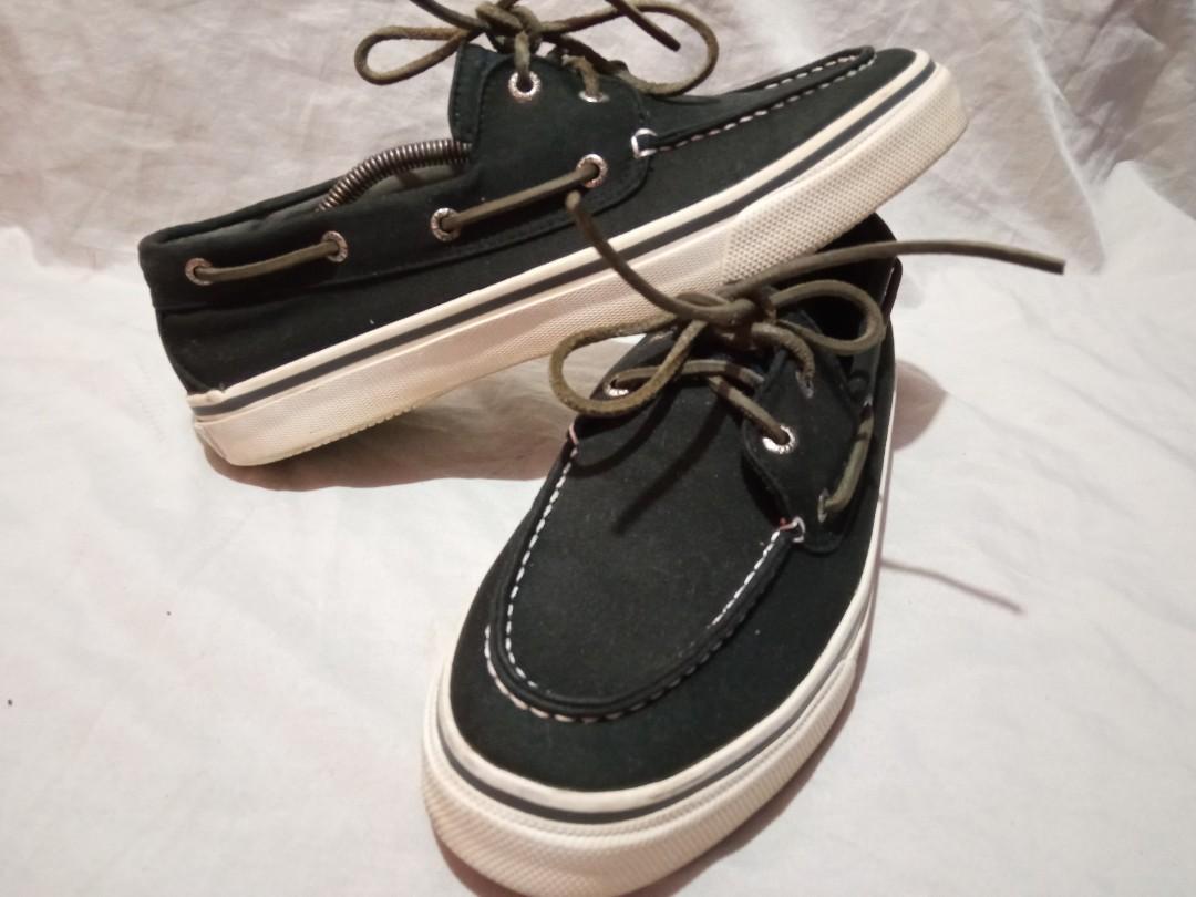 Sperry black and white on sale