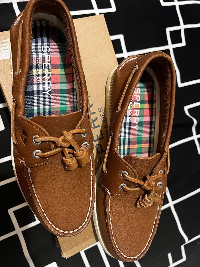 Sperry top-sider A/O 2-EYE Whisper tan (Category: Dress Shoes) located in Las Pinas. Submitted by ashdsm (Listing ID 1178078006, Image 2). Description: Slightly used Good as new Used once For men Size 7.5 US men Orig price 5,795 Yours 4k .