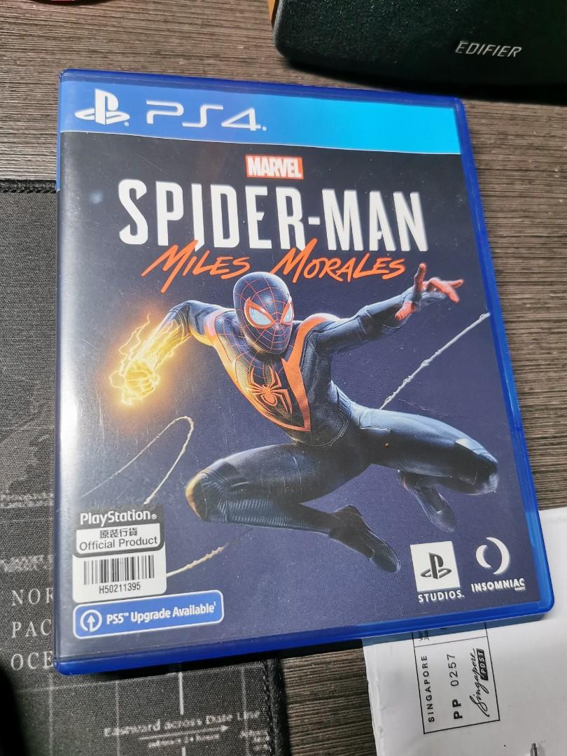 Spiderman Miles Morales PS4, Video Gaming, Video Games, PlayStation on  Carousell