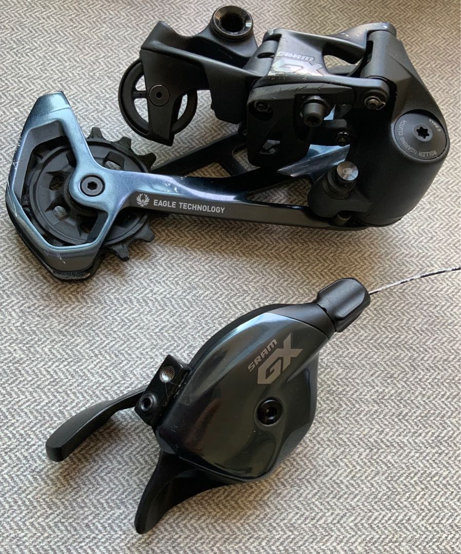 SRAM GX Rear Derailleur & Shifter, Sports Equipment, Bicycles & Parts