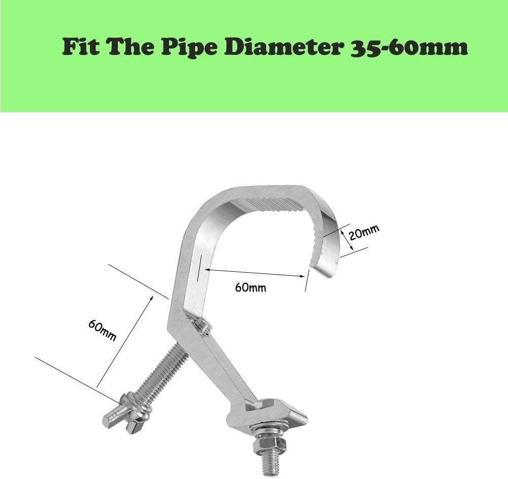 STAGE LIGHT CLAMP HOOK CCLAMP, 33LBs HEAVY DUTY, ALUMINUM ALLOY TRUSS