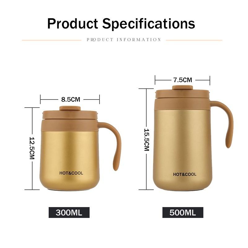 Thermos flask cup with deals handle