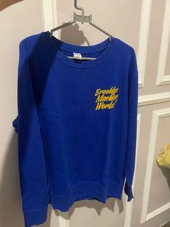 Sweater Uniqlo electric blue size L